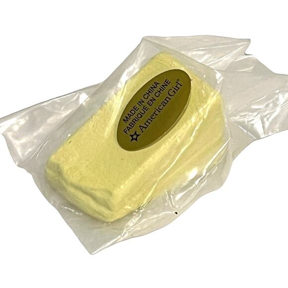 American Girl Blaire's Family Farm Restaurant WEDGE PARMESAN CHEESE Kitchen Food - Picture 1 of 4